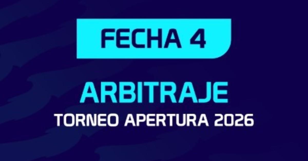 Así se juega la fecha 4 del Apertura: días, horas, árbitros y TV - BriefTDF